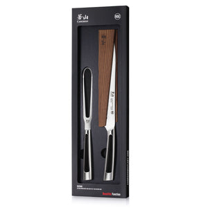 
                  
                    Load image into Gallery viewer, Cangshan TN1 Series 2-Piece Carving Set, Forged Swedish Steel
                  
                