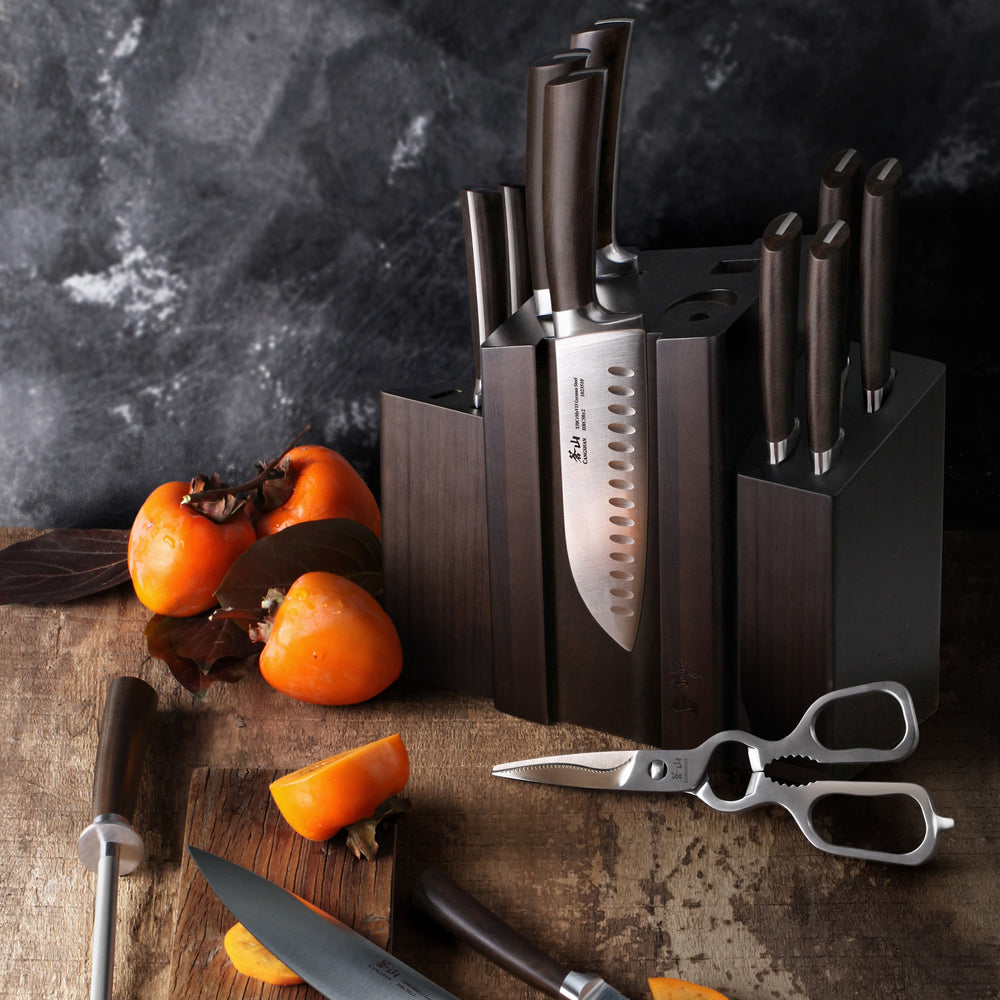 
                  
                    Load image into Gallery viewer, Cangshan A Series 14-Piece DENALI Knife Block Set
                  
                