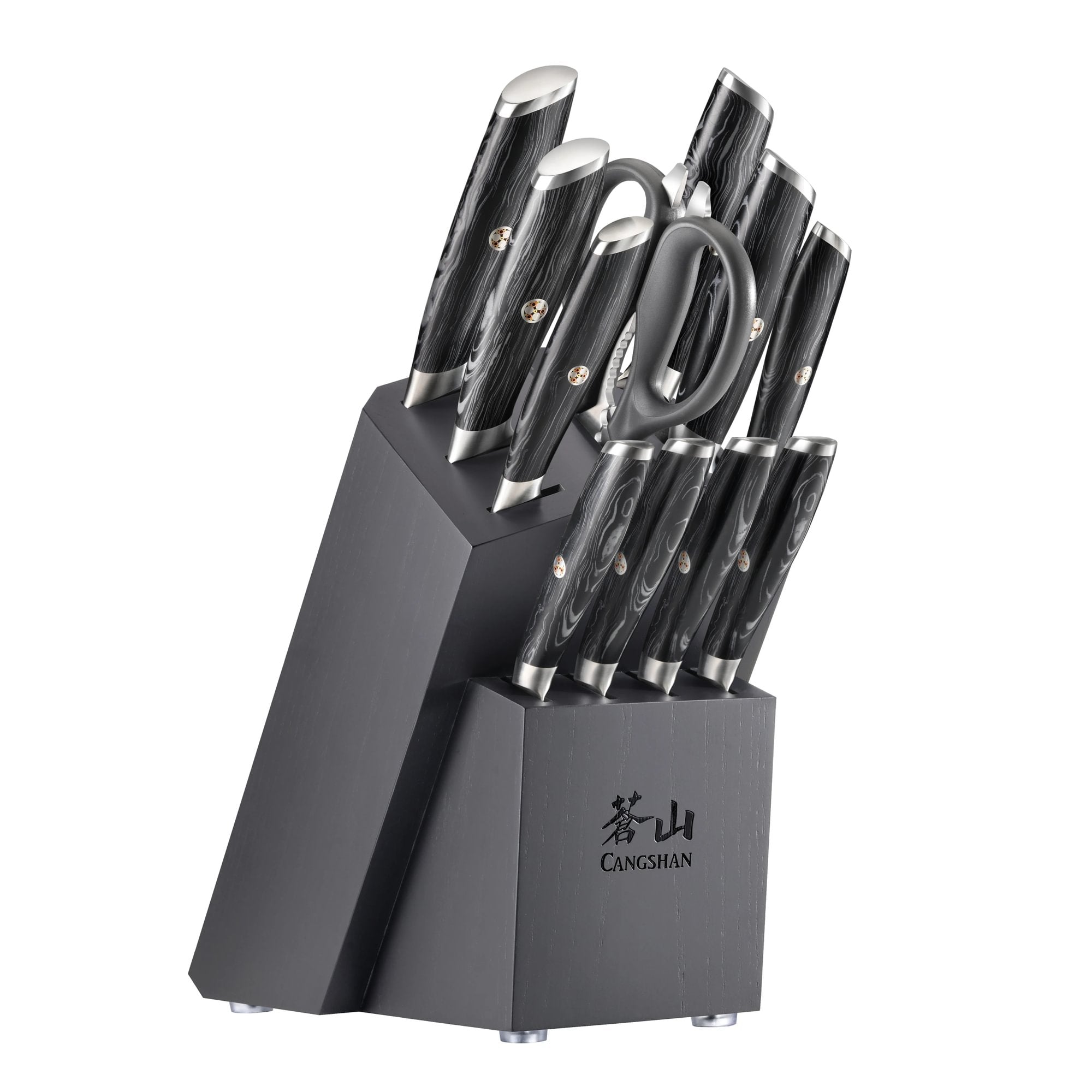 Cangshan NASU Series 12-Piece Knife Block Set