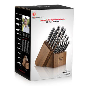 
                  
                    Load image into Gallery viewer, Cangshan Thomas Keller Signature Collection 17-Piece Knife Block Set, Forged Swedish Powder Steel
                  
                