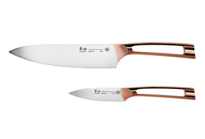 
                  
                    Load image into Gallery viewer, N1 Series 2-Piece Starter Knife Set, Copper Plated Handle, Forged German Steel, 61871
                  
                