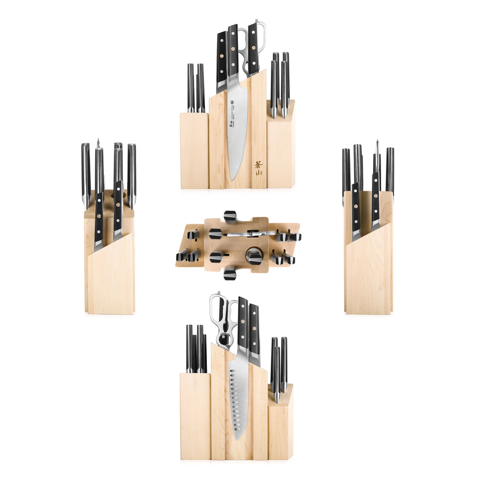 
                  
                    Load image into Gallery viewer, TC Series 14-Piece DENALI Knife Block Set
                  
                