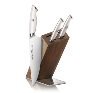 
                  
                    Load image into Gallery viewer, Cangshan Thomas Keller Signature Collection 4-Piece HUA Knife Block Set, Forged Swedish Powder Steel
                  
                