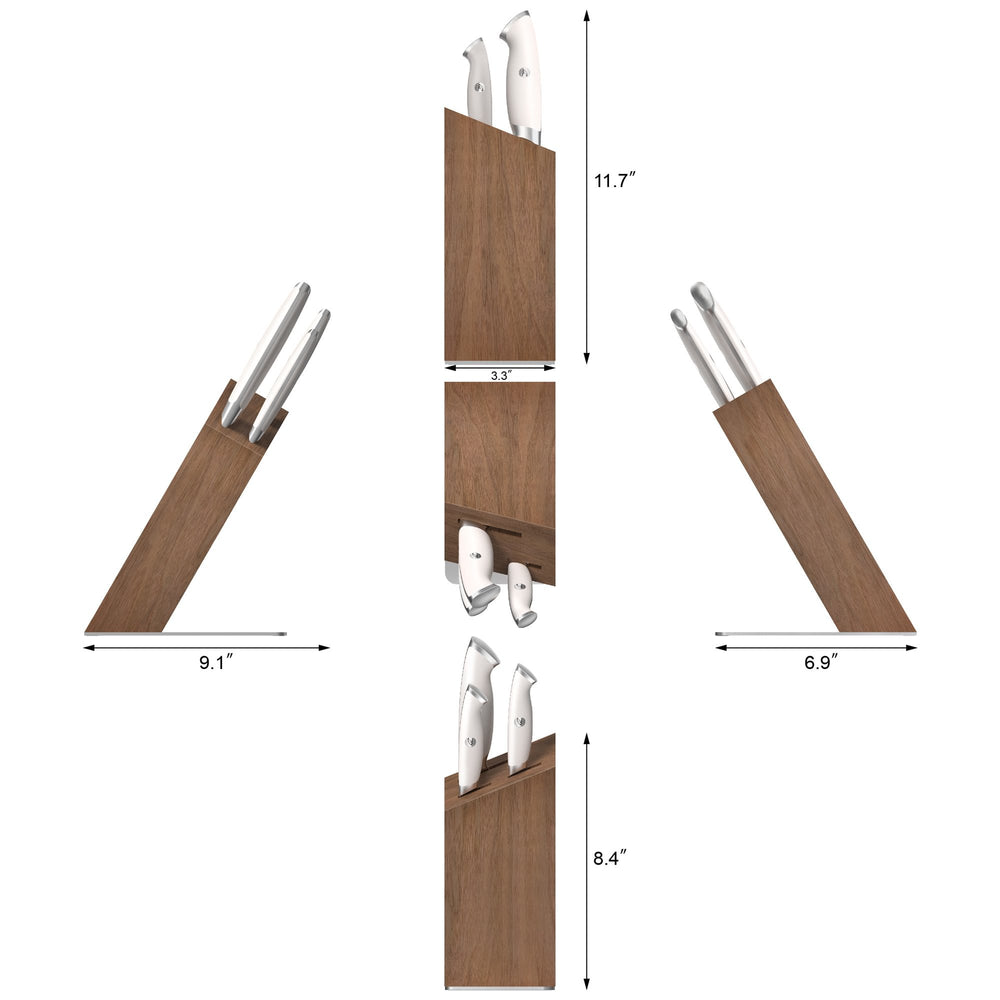
                  
                    Load image into Gallery viewer, Cangshan Thomas Keller Signature Collection 4-Piece HUA Knife Block Set, Forged Swedish Powder Steel
                  
                
