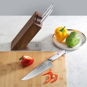 
                  
                    Load image into Gallery viewer, Cangshan Thomas Keller Signature Collection 4-Piece HUA Knife Block Set, Forged Swedish Powder Steel
                  
                