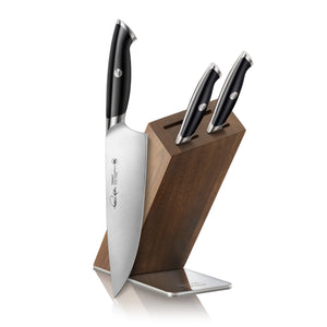 
                  
                    Load image into Gallery viewer, Cangshan Thomas Keller Signature Collection 4-Piece HUA Knife Block Set, Forged Swedish Powder Steel
                  
                