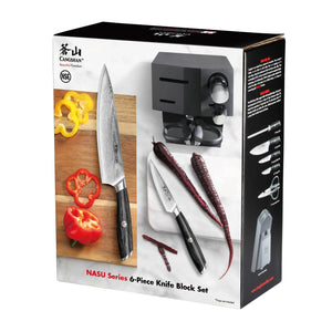 
                  
                    Load image into Gallery viewer, Cangshan NASU Series 6-Piece Knife Block Set
                  
                