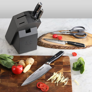 
                  
                    Load image into Gallery viewer, Cangshan NASU Series 6-Piece Knife Block Set
                  
                