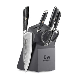 
                  
                    Load image into Gallery viewer, Cangshan NASU Series 6-Piece Knife Block Set
                  
                