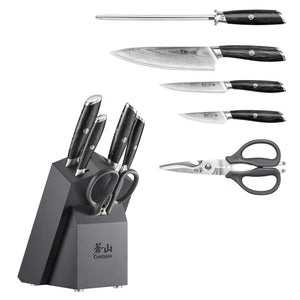 
                  
                    Load image into Gallery viewer, Cangshan NASU Series 6-Piece Knife Block Set
                  
                