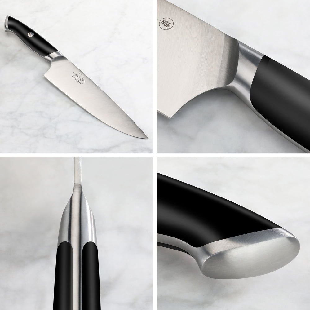 
                  
                    Load image into Gallery viewer, Cangshan Thomas Keller Signature Collection 8-inch Chef&amp;#39;s Knife, Forged Swedish Powder Steel
                  
                