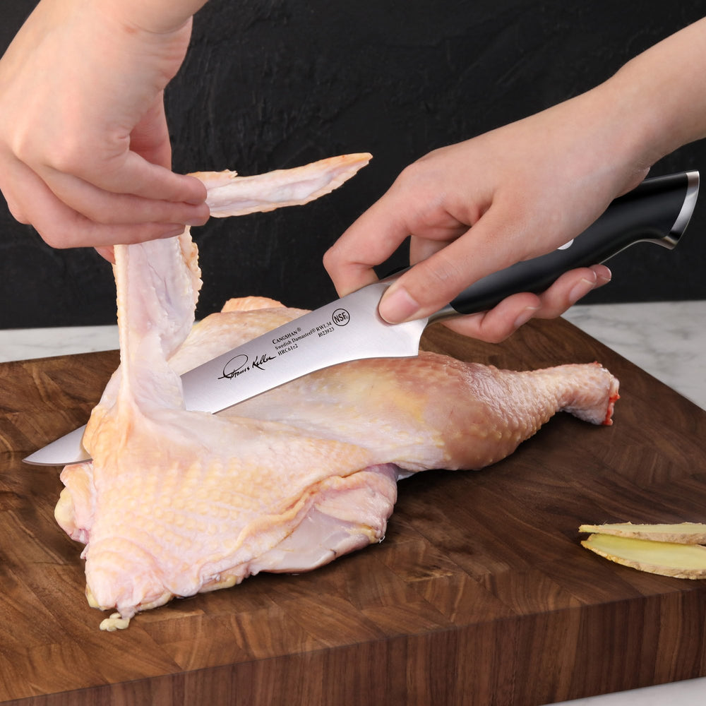 
                  
                    Load image into Gallery viewer, Cangshan Thomas Keller Signature Collection 6-inch Boning Knife, Forged Swedish Powder Steel
                  
                