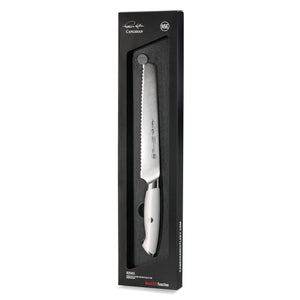 
                  
                    Load image into Gallery viewer, Canshan Thomas Keller Signature Collection 8-inch Bread Knife, Forged Swedish Powder Steel
                  
                