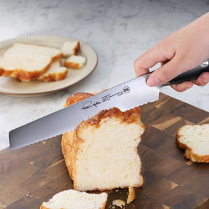 
                  
                    Load image into Gallery viewer, Canshan Thomas Keller Signature Collection 8-inch Bread Knife, Forged Swedish Powder Steel
                  
                