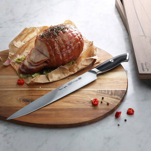 
                  
                    Load image into Gallery viewer, Cangshan Thomas Keller Signature Collection 10.5-inch Carving Knife, Forged Swedish Powder Steel
                  
                