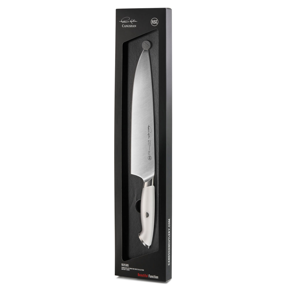 
                  
                    Load image into Gallery viewer, Cangshan Thomas Keller Signature Collection 10-inch Chef&amp;#39;s Knife, Forged Swedish Powder Steel
                  
                