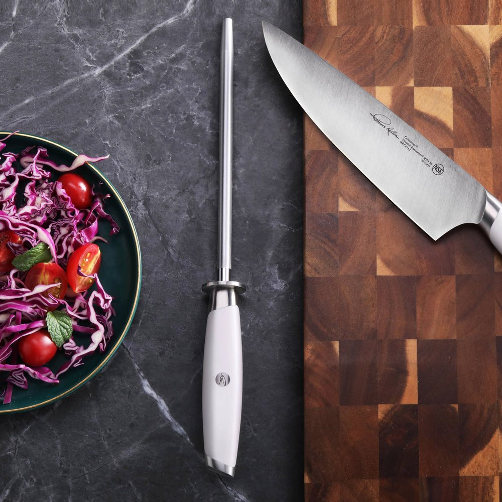 
                  
                    Load image into Gallery viewer, Cangshan Thomas Keller Signature Collection 8-inch Honing Steel
                  
                
