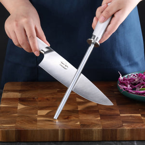 
                  
                    Load image into Gallery viewer, Cangshan Thomas Keller Signature Collection 8-inch Honing Steel
                  
                