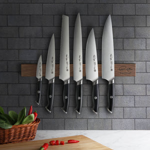 
                  
                    Load image into Gallery viewer, Cangshan Thomas Keller Signature Collection 7-Piece Magnetic Knife Bar Set, Forged Swedish Powder Steel
                  
                