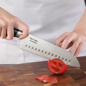 
                  
                    Load image into Gallery viewer, Cangshan Thomas Keller Signature Collection 7-inch Santoku Knife, Forged Swedish Powder Steel
                  
                