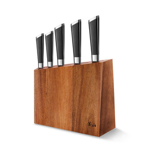 Cangshan Y2 Series 6-Piece Mountain Knife Block Set, Forged German Steel